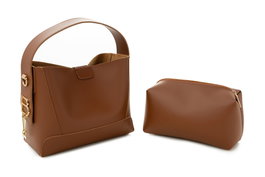 Lucky Bees Bolso de Hombro 925 - Tan